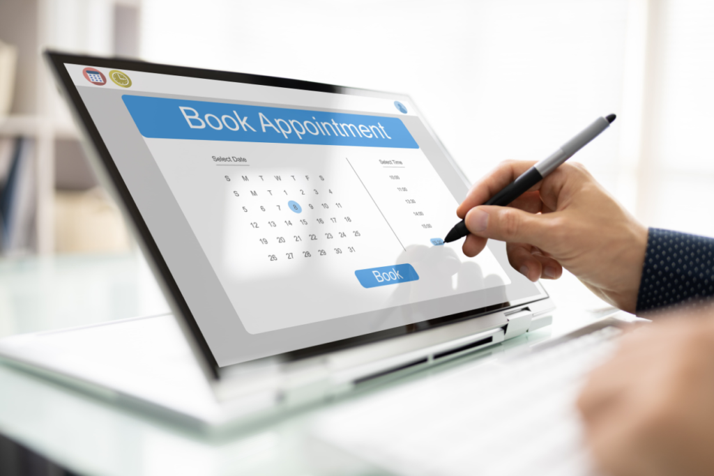 scheduling appointment tools for notary business to increase efficiency